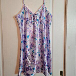 Vintage 90s y2K Warner's Sleepwear Night Gown Dress Chemise Slip Dress Size XL